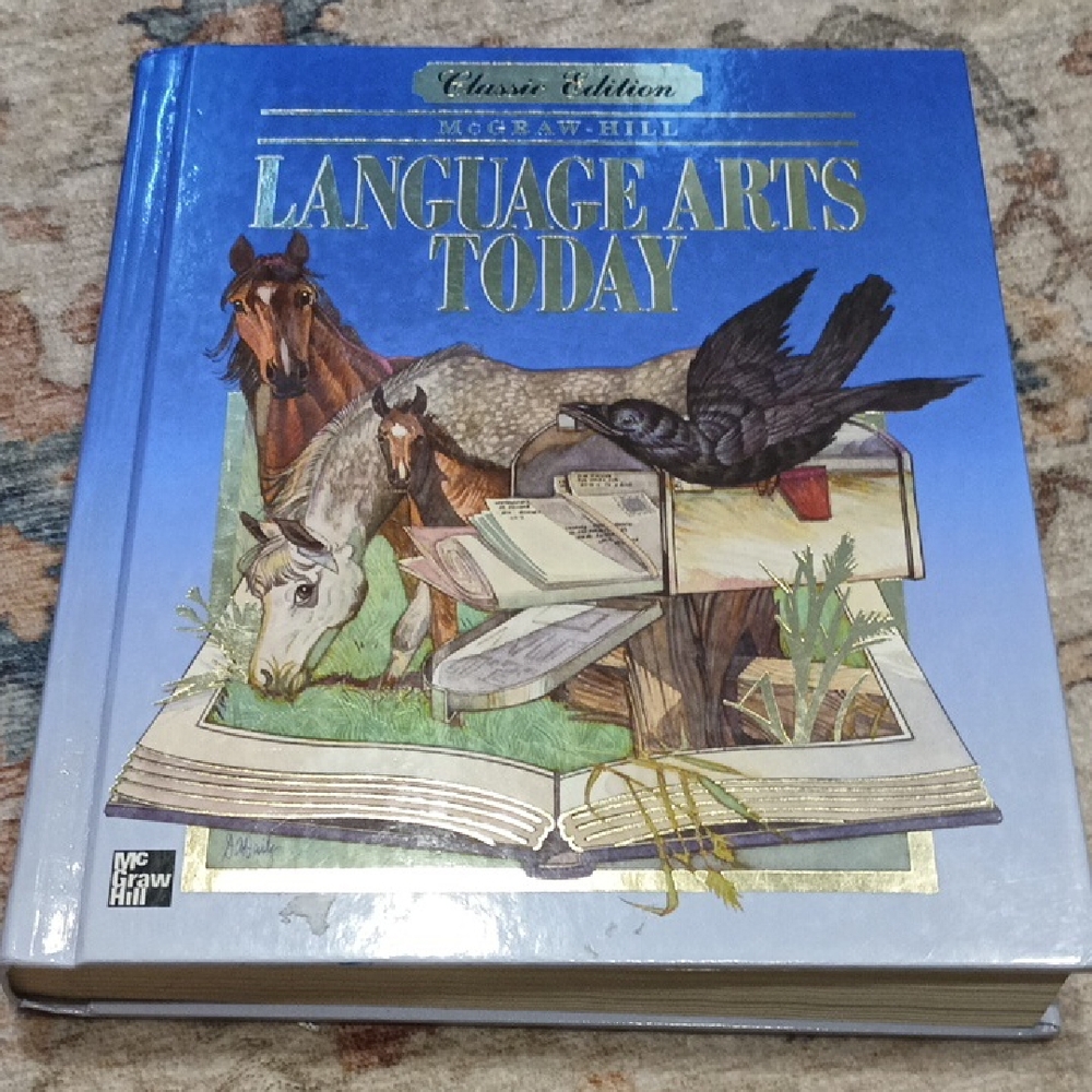 Language Arts Today Book - Blue and Brown